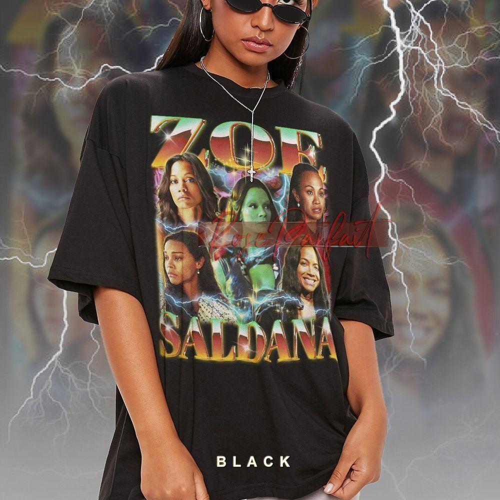 Zoe Saldana Retro 2 Vuitino Shirt Zoe Saldana Retro 2 Vuitino Shirt